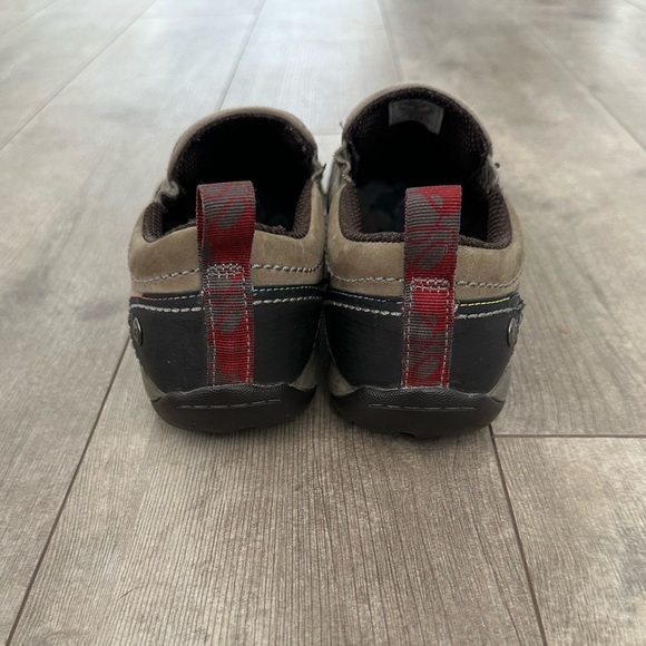 Merrell Womens Mimosa Moc Boulder Comfort Shoes Brown Leather Slip On Size 8 - Picture 6 of 11